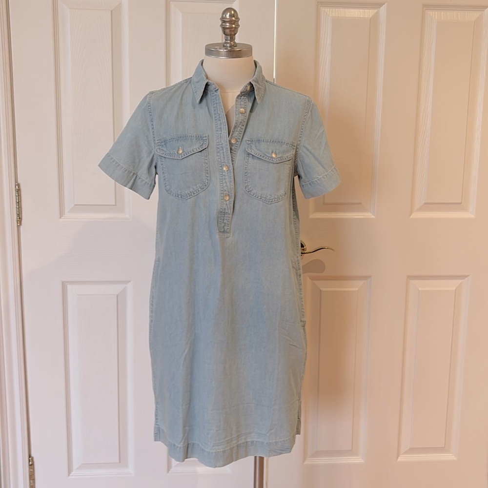 Roots Denim Short Sleeve Dress